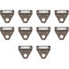 Nuvi 12v 1.10 watt Bronze Landscape Deck Sconce