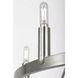 Mirla 6 Light 28 inch Brushed Nickel Chandelier Ceiling Light in Incandescent