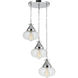 Maywood 3 Light 17 inch Chrome Pendant Ceiling Light