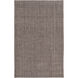 Yukon 90 X 60 inch Black and Gray Area Rug, Wool