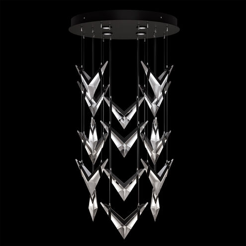 Blade 36 Light 32 inch Black Pendant Ceiling Light