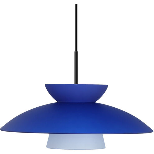 Trilo 15 1 Light Black Cord Pendant Ceiling Light