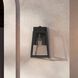 Hedry 1 Light 10 inch Matte Black Outdoor Wall Lantern