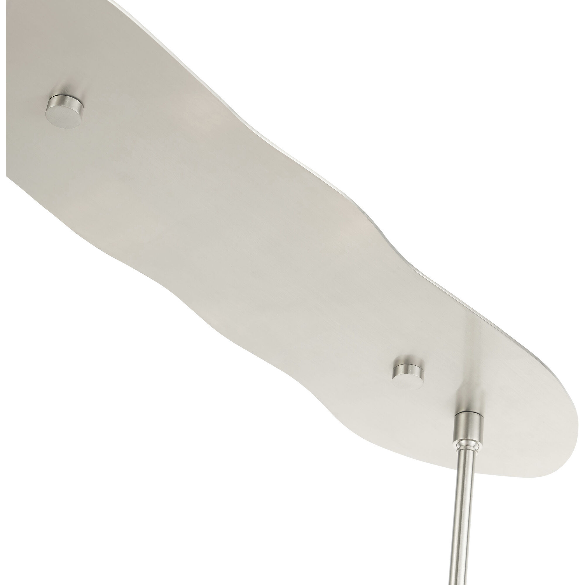 Belvidere 5 Light 46 inch Brushed Nickel Linear Chandelier Ceiling Light