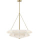 Coppell 3 Light 28 inch Warm Brass Pendant Ceiling Light