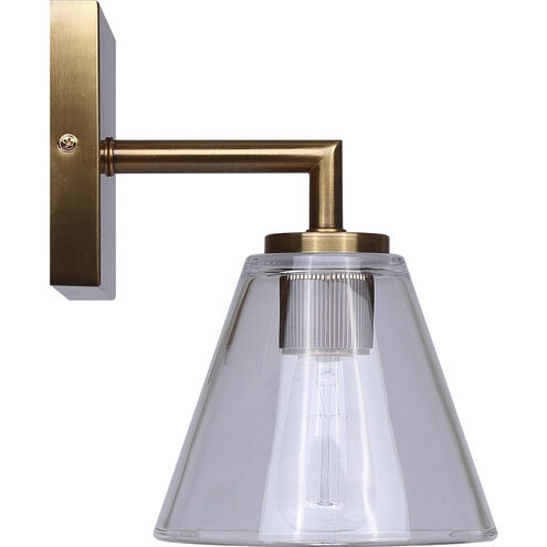 Berklie 1 Light 8 inch Gold Vanity Light Wall Light