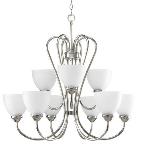 Armstrong 9 Light 30 inch Brushed Nickel Chandelier Ceiling Light