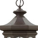 Raley LED 12 inch Oil Rubbed Bronze Outdoor Hanging Lantern