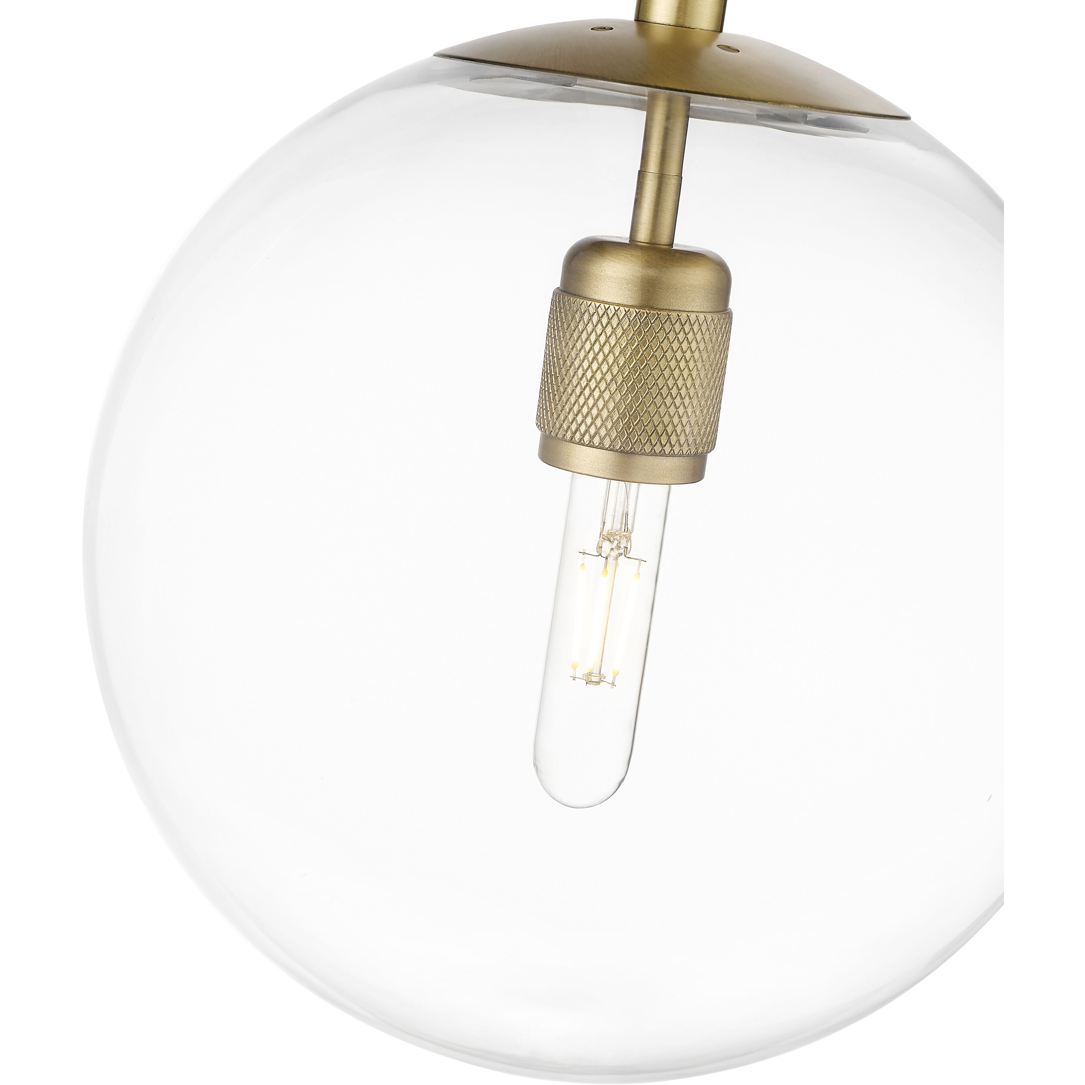 Kairo 1 Light 12 inch Vintage Brass Pendant Ceiling Light