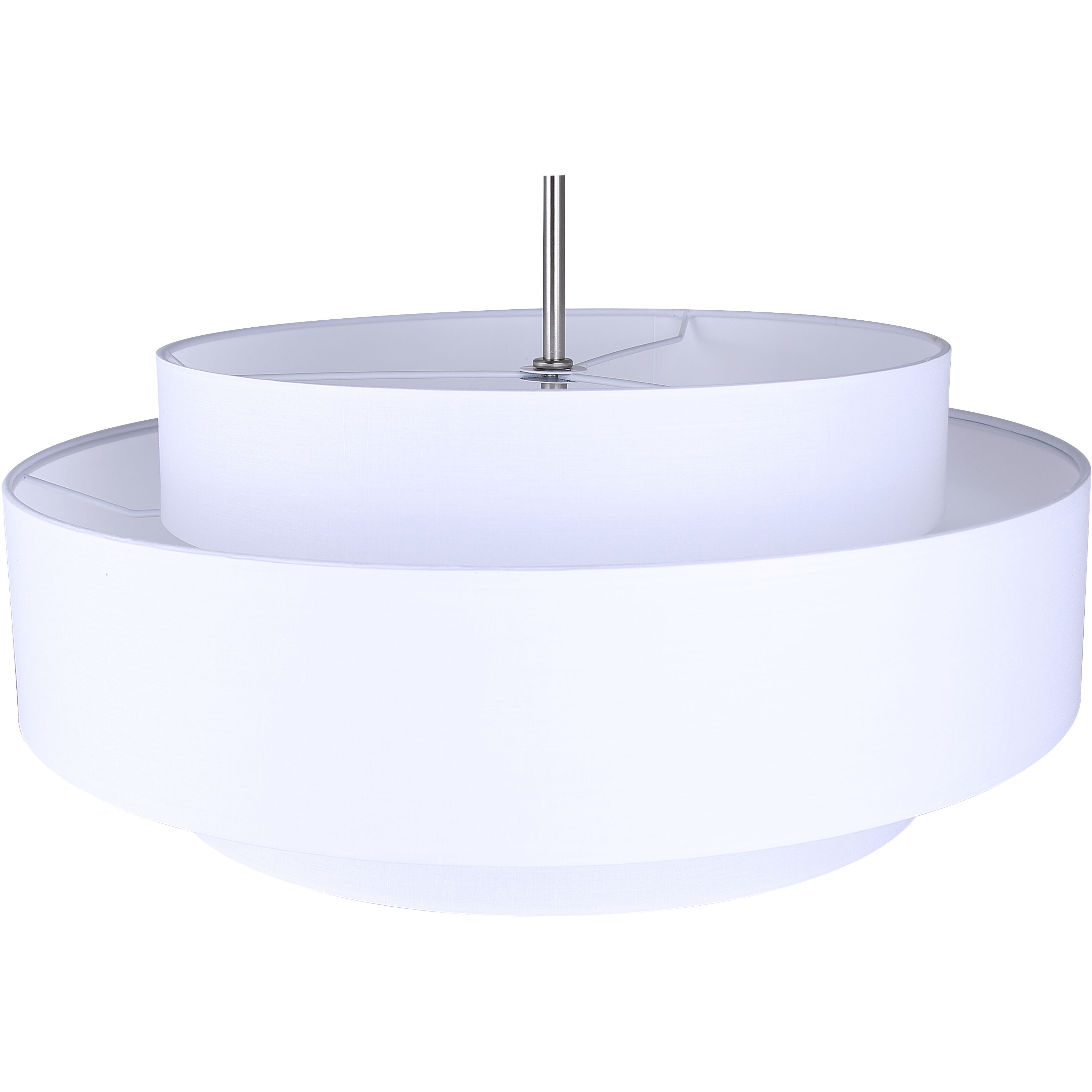 Landra 3 Light 22 inch Brushed Nickel Chandelier Ceiling Light