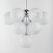 Neve 10 Light 27.5 inch Polished Chrome Multi-Light Pendant Ceiling Light