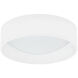 Corinne LED 11 inch Ivory Flush Mount Ceiling Light in Ivory Jewel Tone