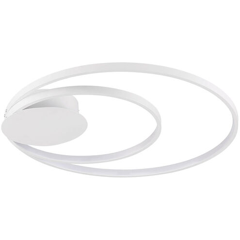 Sedona 1 Light White Flush Mount Ceiling Light