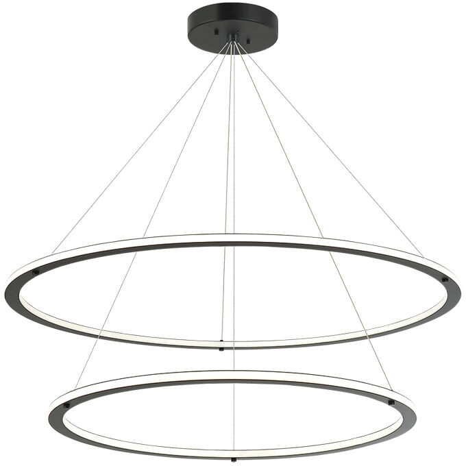 Victoria LED 40 inch Black Pendant Ceiling Light