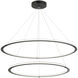 Victoria LED 40 inch Black Pendant Ceiling Light