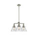 Franklin Restoration Large Cone 3 Light 22.00 inch Chandelier