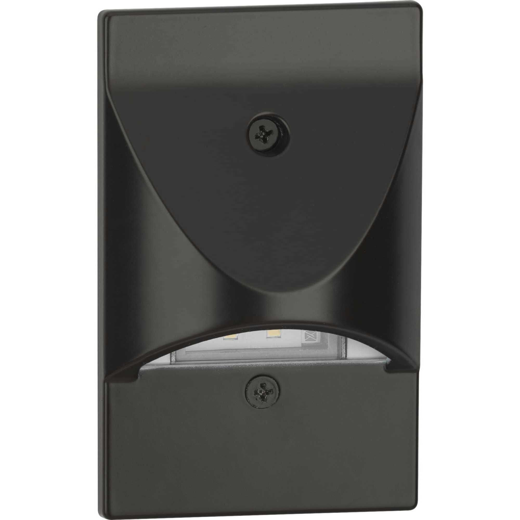 LED Step Lights 120 4.5 watt Antique Bronze Indoor/Outdoor Step Light, Progress LED