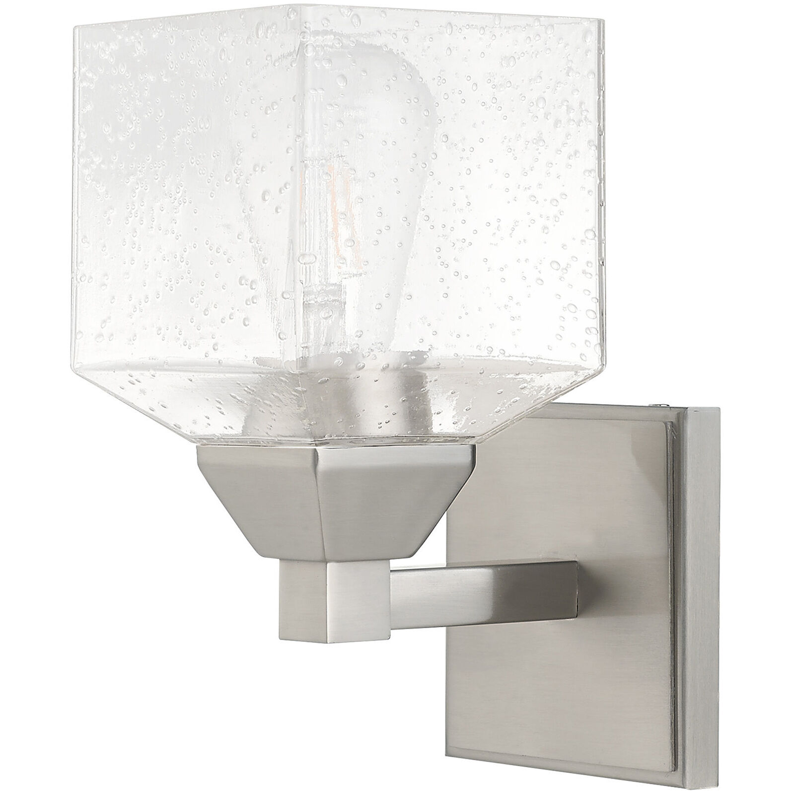 Aragon 1 Light 5 inch Brushed Nickel Wall Sconce Wall Light