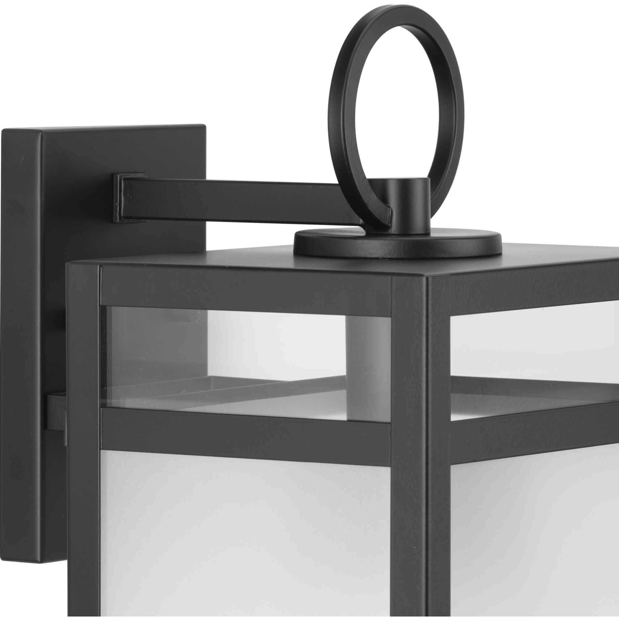 Parrish 1 Light 18 inch Matte Black Outdoor Wall Lantern