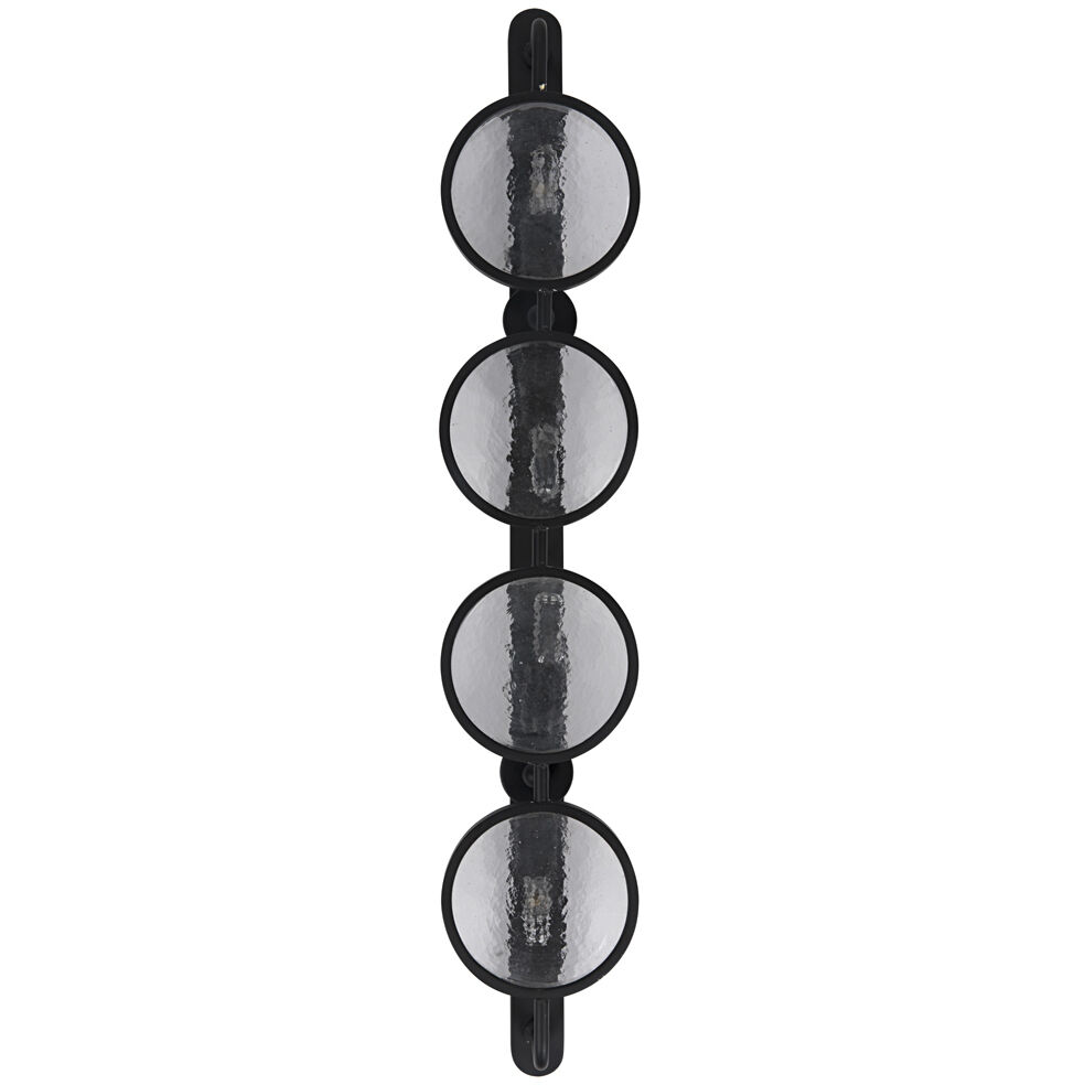 Ordo 4 Light 5.5 inch Matte Black Sconce Wall Light
