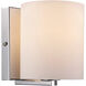 Simona 1 Light 5 inch Polished Chrome Wall Sconce Wall Light