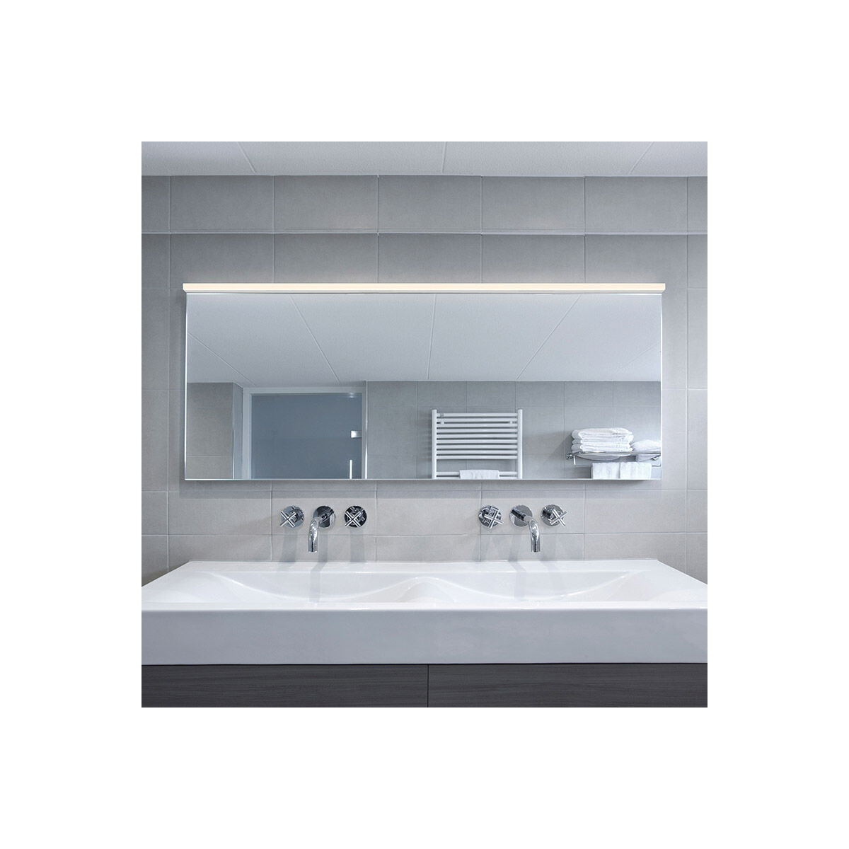 Stix Plus LED 61 inch Satin Black Wall Bar Wall Light