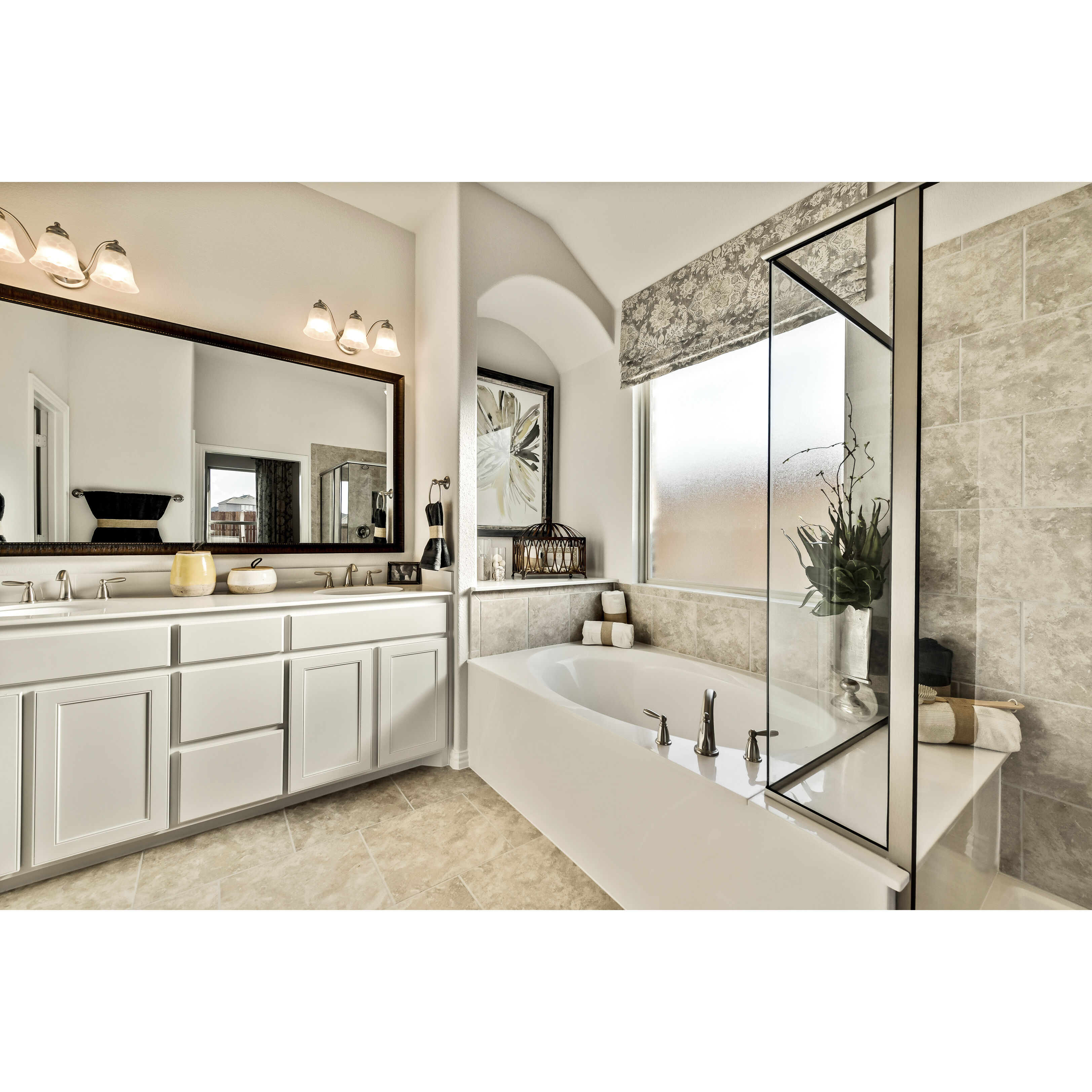 Malaga 3 Light 19.5 inch Satin Nickel Bath Light Wall Light in Marble