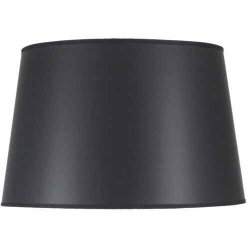 Ellie Black 15 inch Lampshade, Barrel