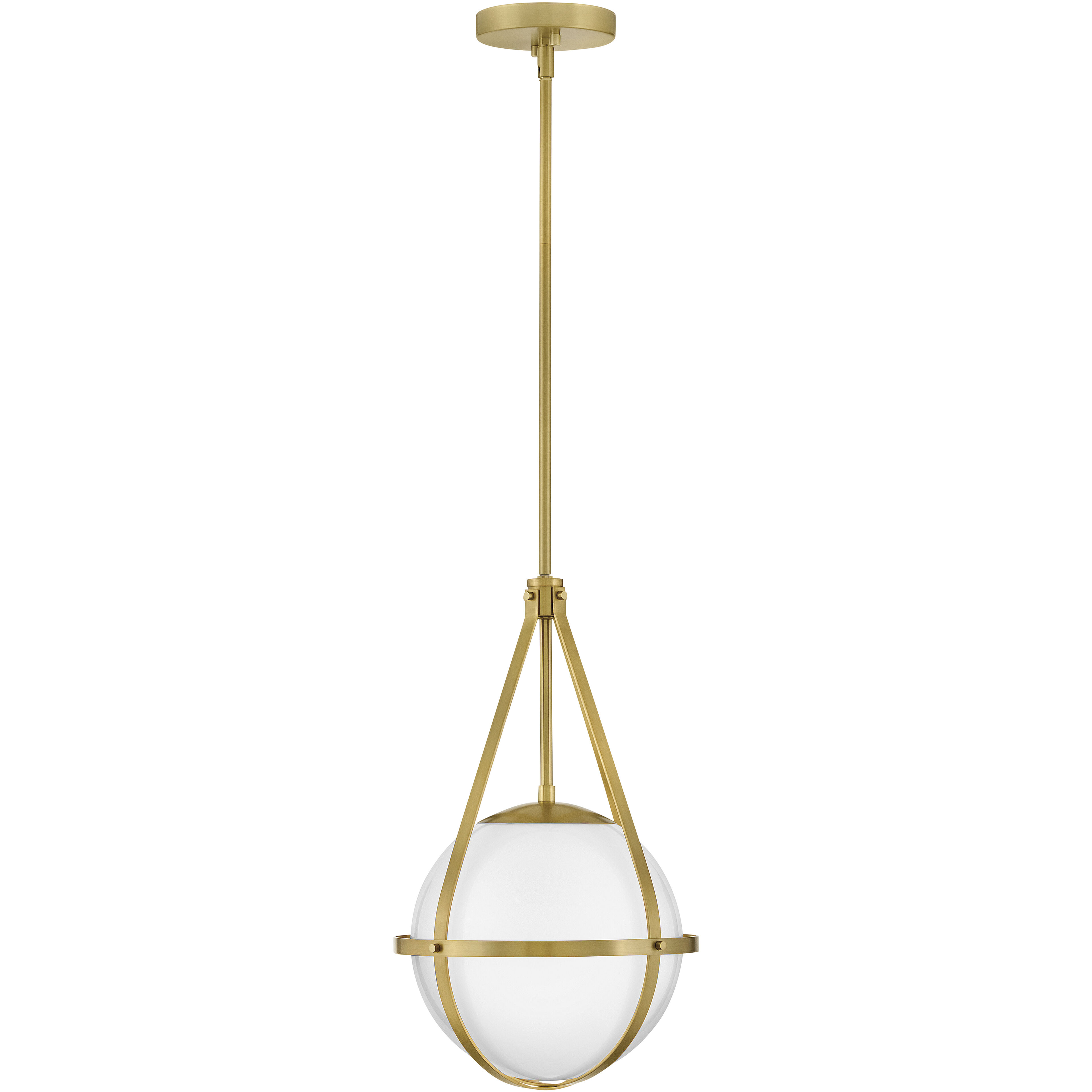 Colby 1 Light 11.25 inch Lacquered Brass Pendant Ceiling Light