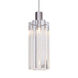 Ice 7 LED Black Pendant Ceiling Light