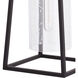 Nash LED 15.75 inch Textured Black Outdoor Wall