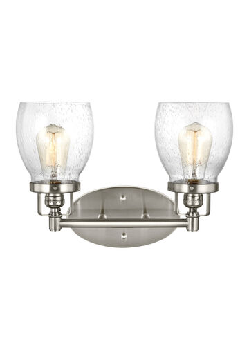 Belton 2 Light 15 inch Brushed Nickel Bath Vanity Wall Sconce Wall Light