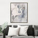 Glacier Heron Gray and Blue and White Canvas, Propac