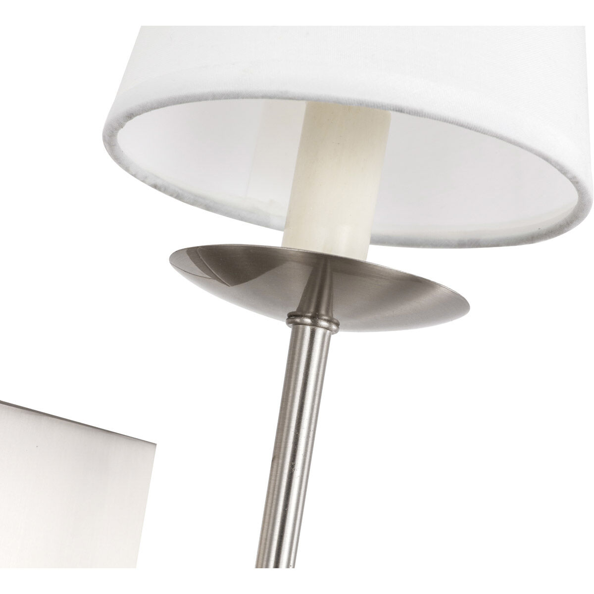 Eclipse 1 Light 5 inch Burnished Nickel Wall sconce Wall Light