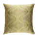 Kalos 22 X 22 inch Cream and Lime Throw Pillow