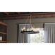 Greeley 6 Light 26 inch Matte Black Chandelier Ceiling Light