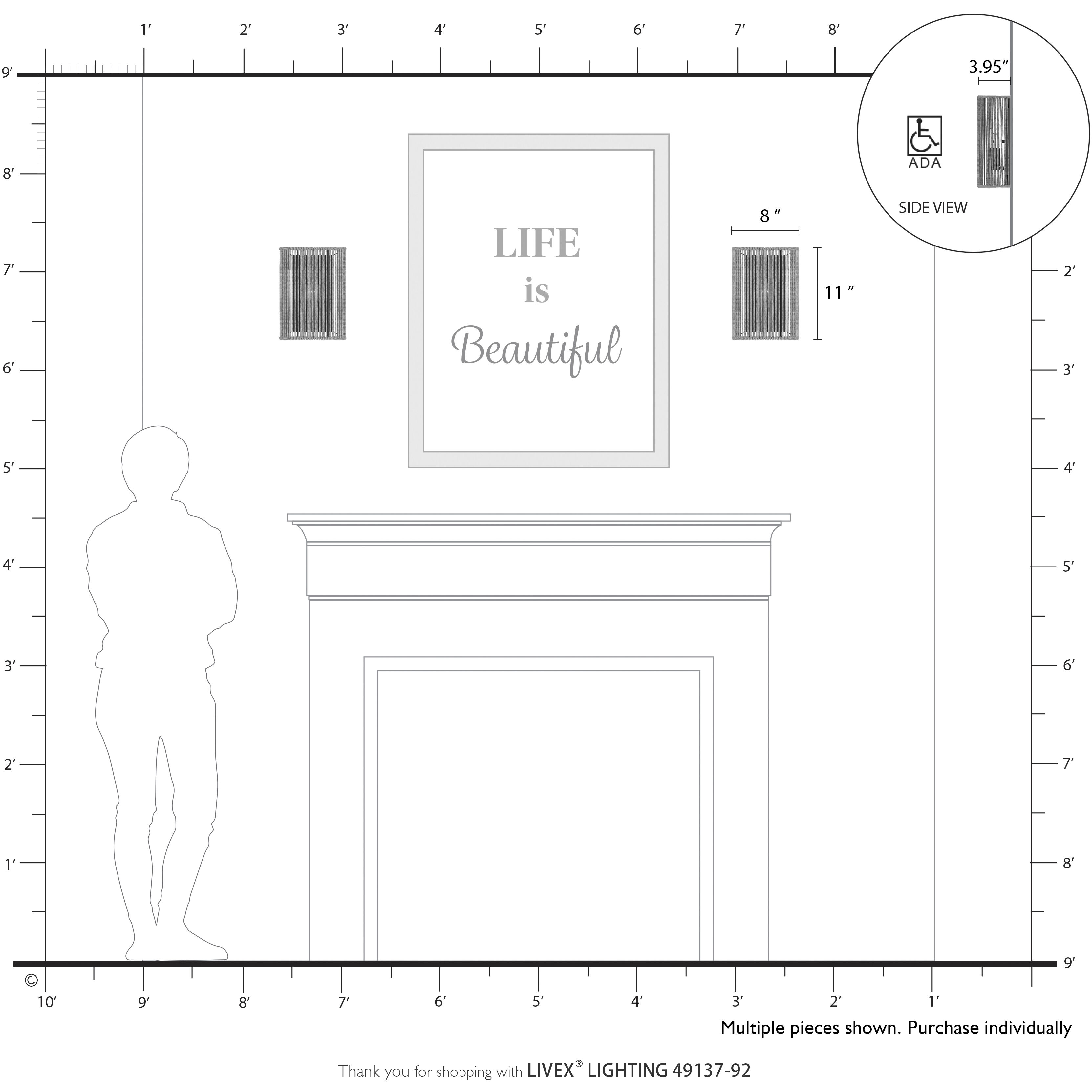 Acordia Wall Sconce Wall Light in English Bronze