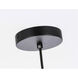 Gene 1 Light 7 inch Black Pendant Ceiling Light