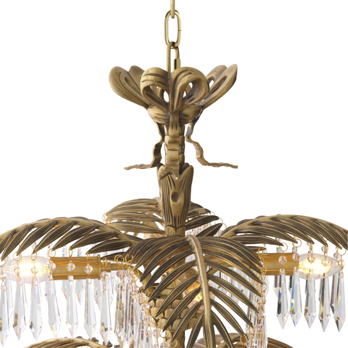 Hildebrandt 16 Light 37.4 inch Vintage Brass Chandelier Ceiling Light, Extra-Large
