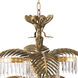 Hildebrandt 16 Light 37.4 inch Vintage Brass Chandelier Ceiling Light, X-Large