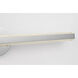 Drew & Jonathan Colt 1 Light 30 inch Chrome Bath Vanity Wall Light