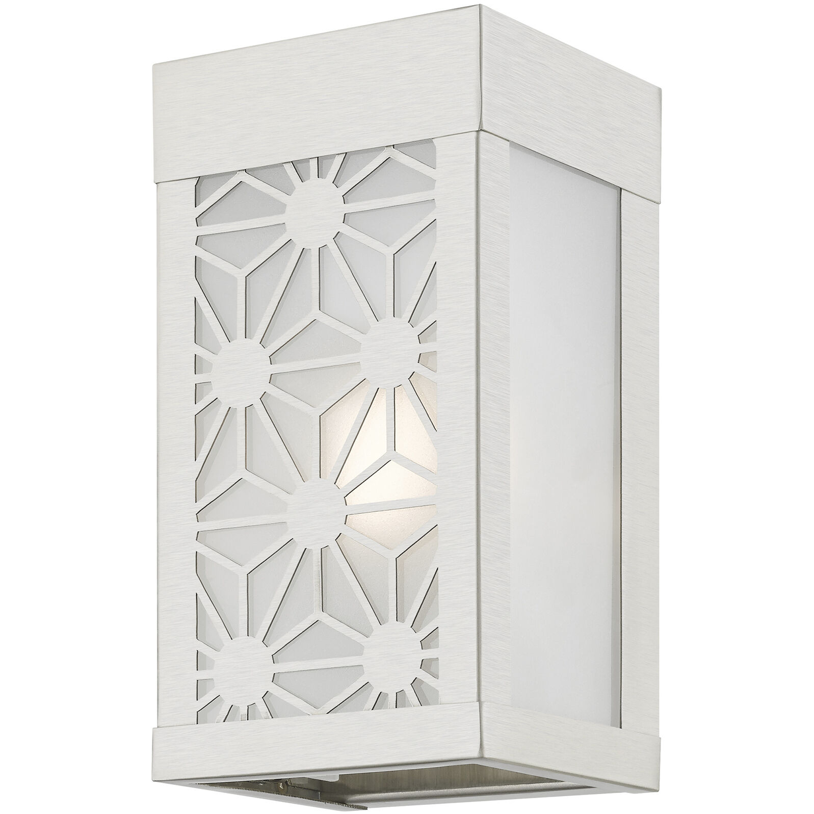 Berkeley 1 Light 9 inch Brushed Nickel Outdoor Small Sconce, Small