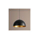 Lucci LED 24 inch Black/Industrial Brass Pendant Ceiling Light
