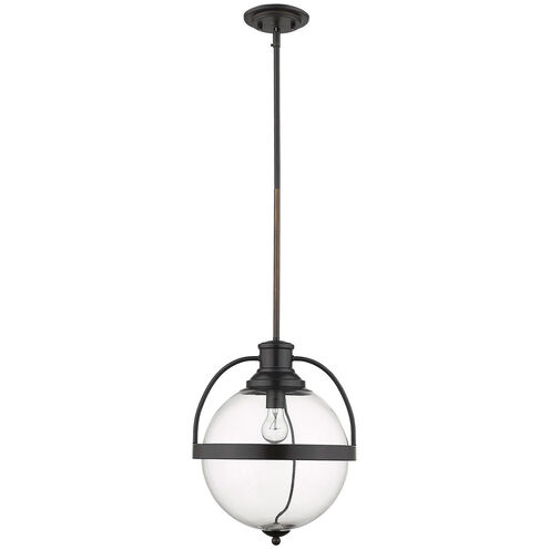 Kassian 1 Light 13 inch Oil-Rubbed Bronze Pendant Ceiling Light in Oil Rubbed Bronze