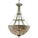 Elizabethan 4 Light 17 inch Dark Bronze Pendant Ceiling Light