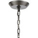 Naples 8 Light 26 inch Dark Graphite Chandelier Ceiling Light