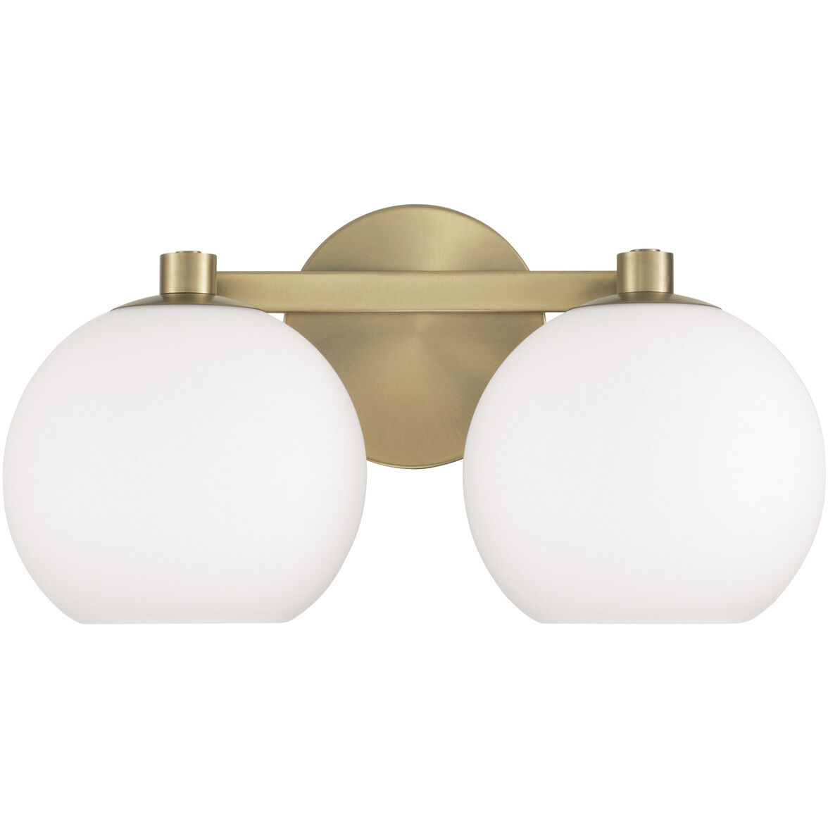 Ansley 2 Light 14.75 inch Aged Brass Vanity Light Wall Light