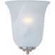 Essentials - 2058x 1 Light 10 inch Satin Nickel Wall Sconce Wall Light