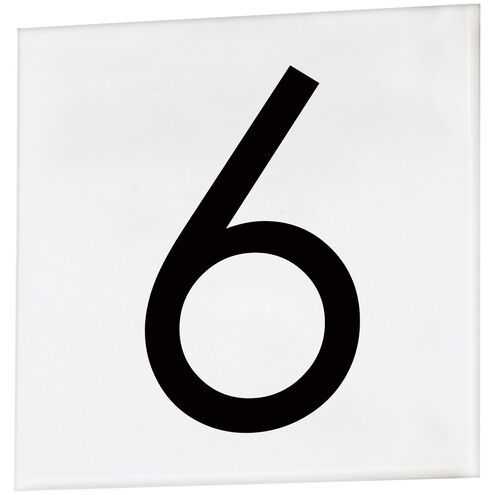 Address White Square Tile