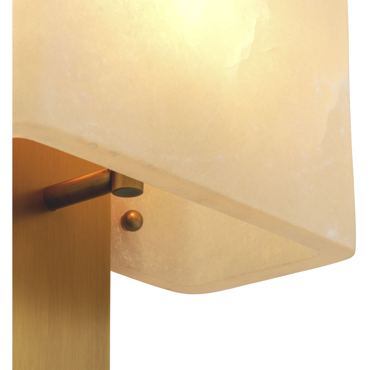Melbourne 1 Light 9.84 inch Antique Brass and Alabaster Wall Lamp Wall Light
